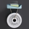 Double-layer water-draining soap box that won't get your hands stuck, bathroom shelf, strong and seamless soap box Application Scenario